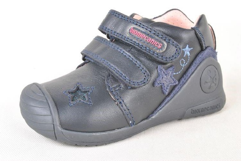 Zapatos botas niña velcros estrellas Biomecanics