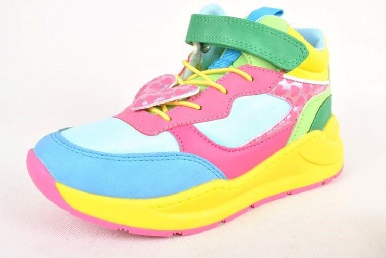 Zapatos botas niña corazon popy Agatha Ruiz de la Prada