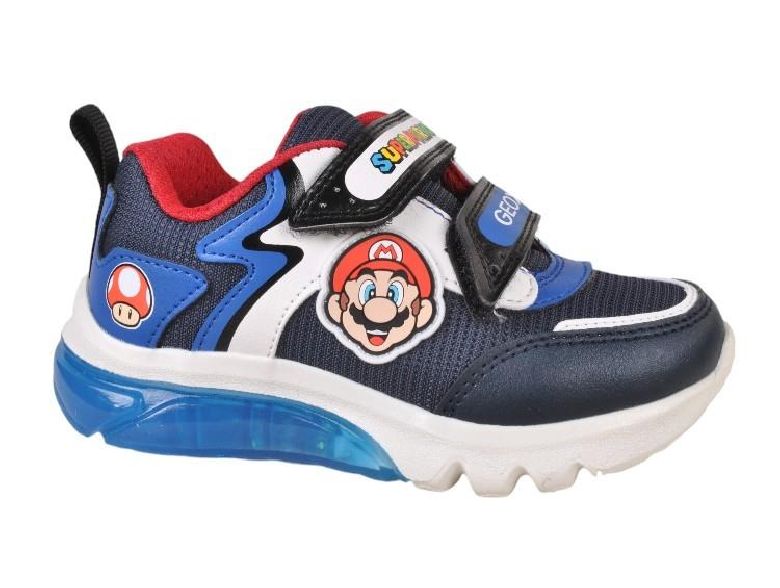 DEPORTIVAS NIÑO CON LUCES SUPER MARIO GEOX