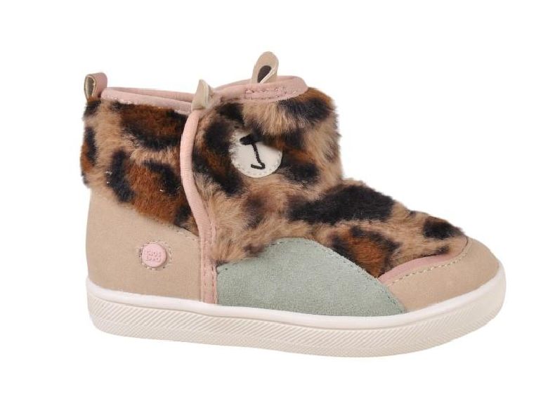 BOTINES LEOPARDO NIÑA HATVAN GIOSEPPO