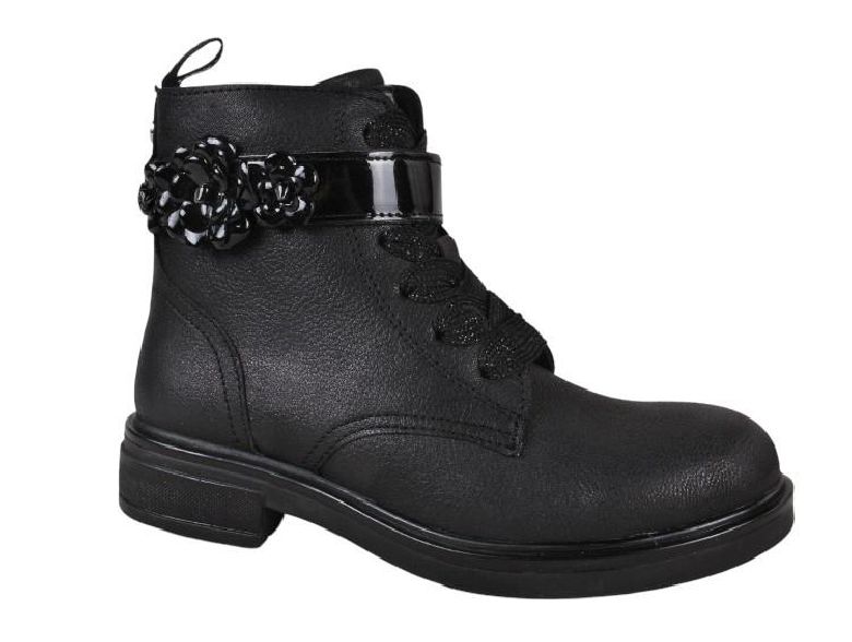 BOTAS ESTILO MILITAT FLORES EN CORREA GIOSEPPO