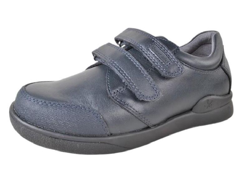 Zapatos colegiales niño velcros stanford Biomecanics