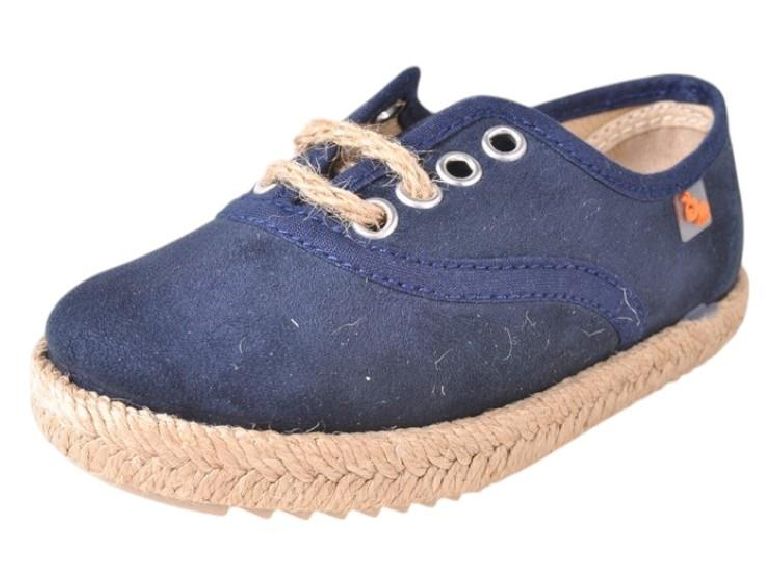 BLUCHER DE CORDONES  YUTE CON SUELA DE ESPARTO DE VUL*LADI