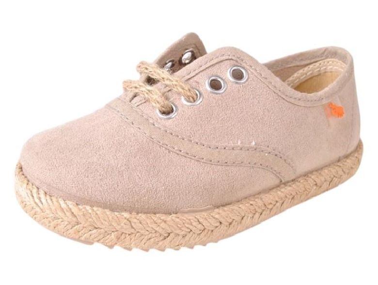 BLUCHER DE CORDONES  YUTE CON SUELA DE ESPARTO DE VUL*LADI