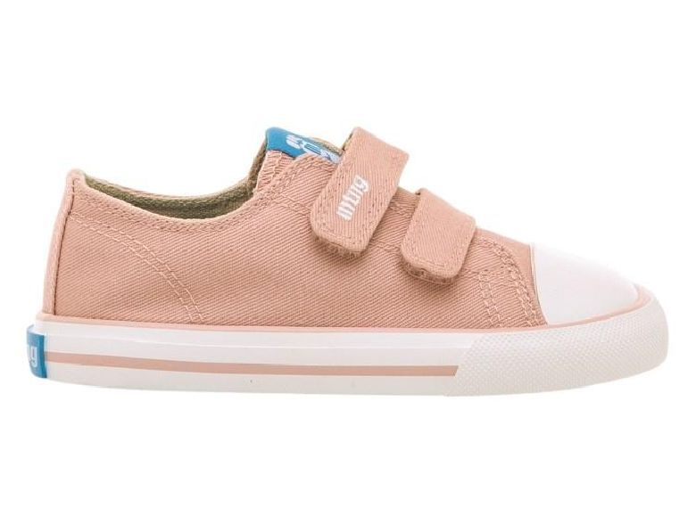 ZAPATILLAS DE TELA BABY FREE MUSTANG CON CIERRE DE DOBLE VELCRO